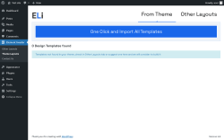 Page screenshot: Element Invader &rarr; Theme Layouts