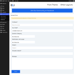 Page screenshot: Element Invader &rarr; Contact Us