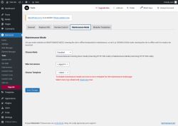 Page screenshot: Elementor → Tools → Maintenance Mode