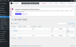 Page screenshot: Templates → Add New