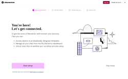 Page screenshot: Elementor ...