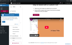 Page screenshot: Elementor &rarr; Editor &rarr; Custom Elements