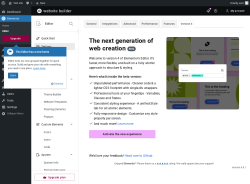 Page screenshot: Elementor &rarr; Editor &rarr; Settings &rarr; Version 4