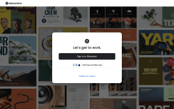 Page screenshot: Elementor ...