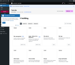 Page screenshot: Elementor