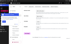 Page screenshot: Elementor &rarr; Editor &rarr; Tools