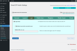 Page screenshot: Email OTP Router