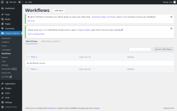 Page screenshot: Icegram Express → Workflows