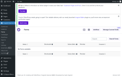 Page screenshot: Icegram Express → Forms