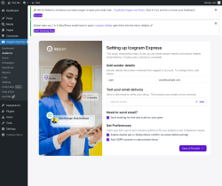 Page screenshot: Icegram Express &rarr; Audience