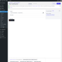 Page screenshot: Icegram Express &rarr; Post Notifications