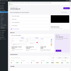 Page screenshot: Icegram Express →  Get PRO 