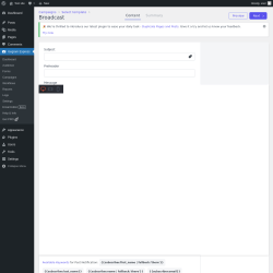 Page screenshot: Icegram Express &rarr; Broadcast