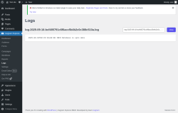 Page screenshot: Icegram Express → Logs