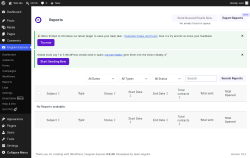 Page screenshot: Icegram Express &rarr; Reports