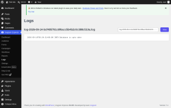 Page screenshot: Icegram Express &rarr; Logs