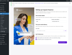 Page screenshot: Icegram Express →  Get PRO 