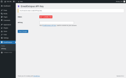 Page screenshot: EmailOctopus