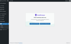 Page screenshot: Forms &lsaquo; Test site &mdash; WordPress