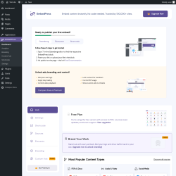 Page screenshot: EmbedPress