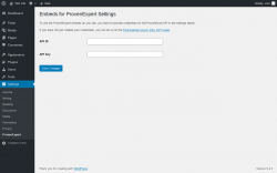 Page screenshot: Settings → ProvenExpert
