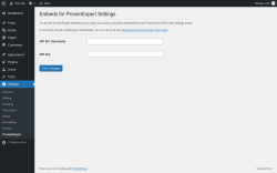 Page screenshot: Settings → ProvenExpert