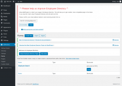 Page screenshot: EDirectory → Forms
