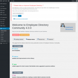 Page screenshot: EDirectory → Release Notes