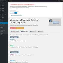 Page screenshot: EDirectory → Release Notes