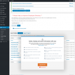 Page screenshot: EDirectory → Custom Fields