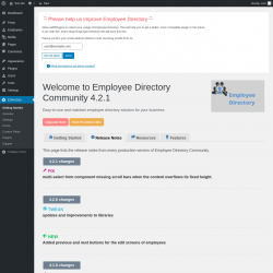 Page screenshot: EDirectory → Release Notes