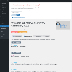 Page screenshot: EDirectory → Release Notes
