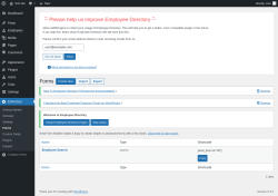 Page screenshot: EDirectory → Forms