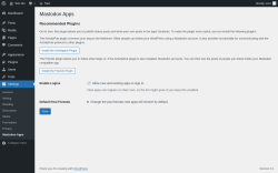Page screenshot: Settings → Mastodon Apps