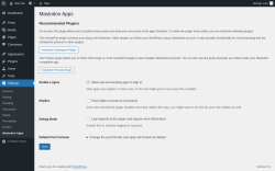 Page screenshot: Settings → Mastodon Apps