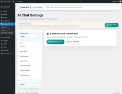 Page screenshot: EngageDock AI &rarr; AI Insights