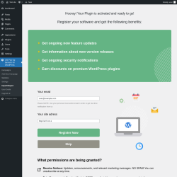 Page screenshot: CM Pop-Up banners for WordPress → Import/Export