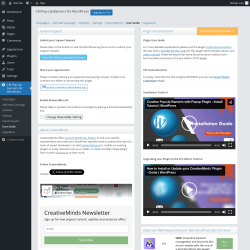 Page screenshot: CM Pop-Up banners for WordPress → User Guide