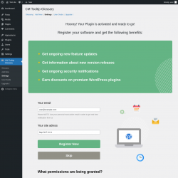 Page screenshot: CM Tooltip Glossary → Settings
