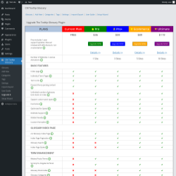 Page screenshot: CM Tooltip Glossary → Upgrade ➤