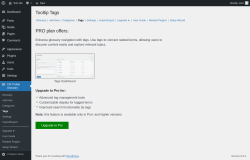 Page screenshot: CM Tooltip Glossary → Tags