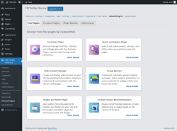 Page screenshot: CM Tooltip Glossary → Related Plugins