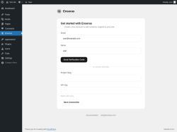 Page screenshot: Ensoras