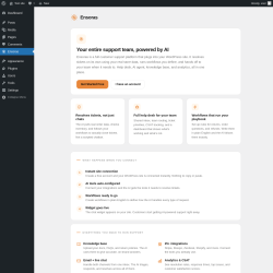 Page screenshot: Ensoras