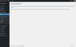 Page screenshot: EntGenAI Options &rarr; About