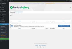 Page screenshot: Envira Gallery