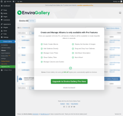 Page screenshot: Envira Gallery &rarr; Albums