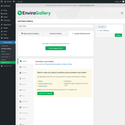 Page screenshot: Envira Gallery &rarr; Add New Gallery &rarr; 
		Create with Envira AI
	