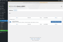 Page screenshot: Envira Gallery