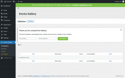 Page screenshot: Envira Gallery